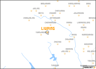 map of Liuping