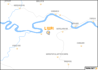 map of Liupi