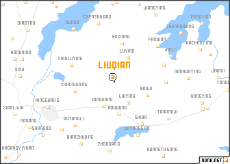 map of Liuqian