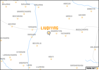 map of Liuqiying