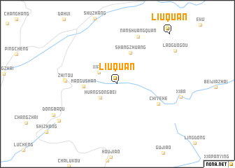 map of Liuquan