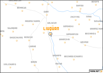 map of Liuquan