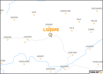 map of Liuquhe