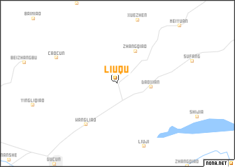 map of Liuqu