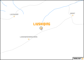 map of Liushiqing