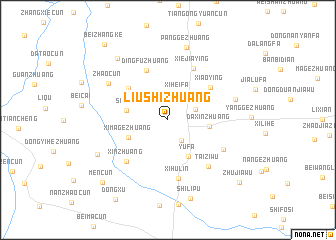 map of Liushizhuang