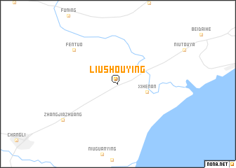 map of Liushouying