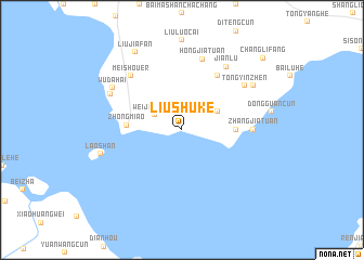 map of Liushuke