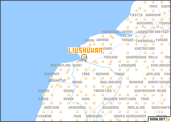 map of Liu-shu-wan