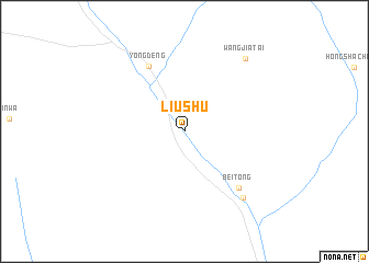 map of Liushu