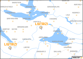 map of Liutaizi