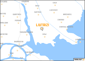 map of Liutaizi