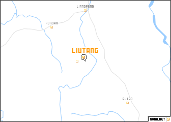 map of Liutang