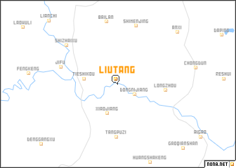 map of Liutang