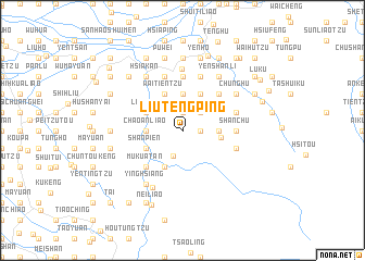 map of Liu-t\