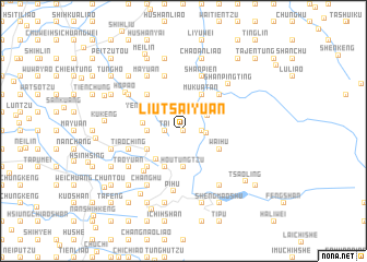 map of Liu-ts\