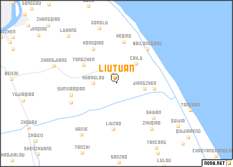 map of Liutuan