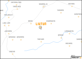 map of Liutun