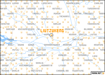 map of Liu-tzu-k\