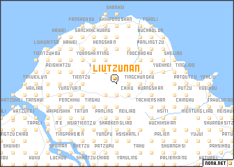 map of Liu-tzu-nan