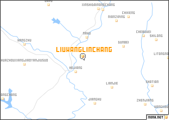 map of Liuwanglinchang