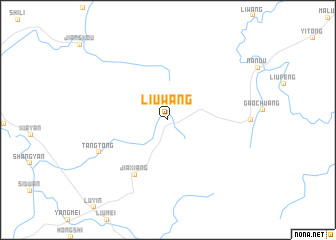 map of Liuwang