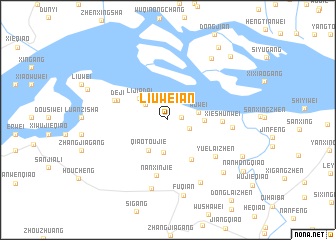 map of Liuwei\