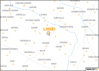 map of Liuwei