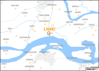 map of Liuwei