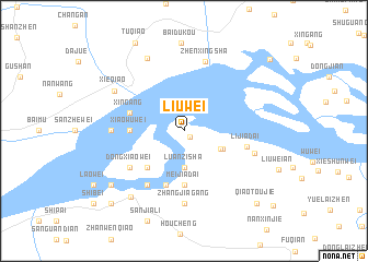 map of Liuwei
