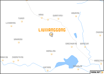 map of Liuxianggong