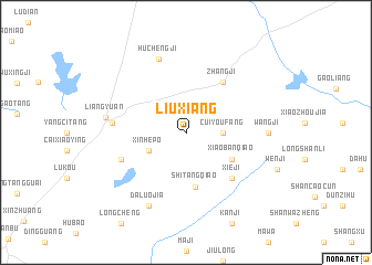 map of Liuxiang