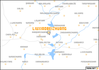 map of Liuxiaobeizhuang