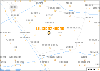 map of Liuxiaozhuang