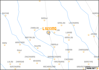 map of Liuxing