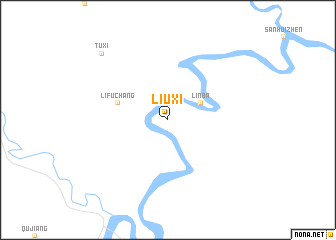 map of Liuxi