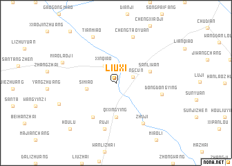 map of Liuxi