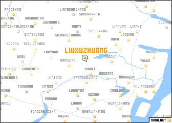 map of Liuxuzhuang