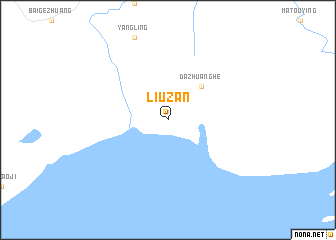 map of Liuzan