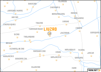 map of Liuzao
