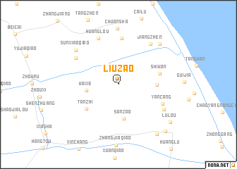 map of Liuzao