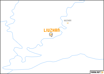 map of Liuzhan