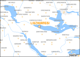 map of Liuzhuangsi