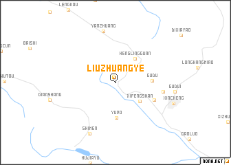 map of Liuzhuangye