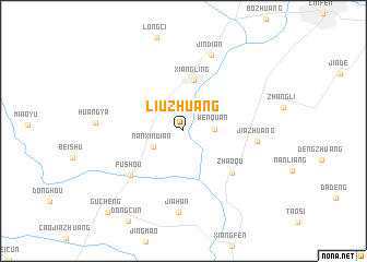 map of Liuzhuang