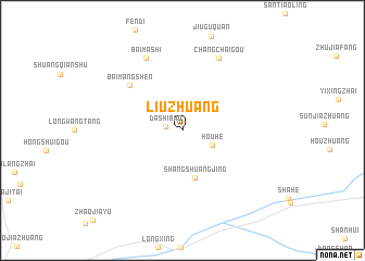 map of Liuzhuang