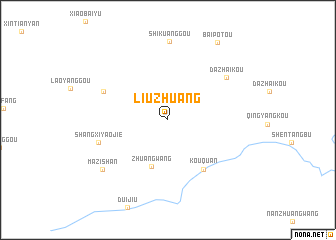 map of Liuzhuang