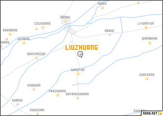 map of Liuzhuang