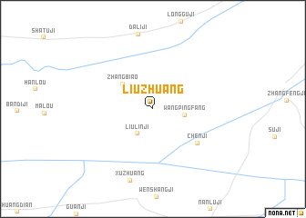 map of Liuzhuang