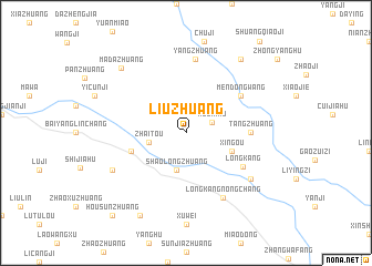 map of Liuzhuang